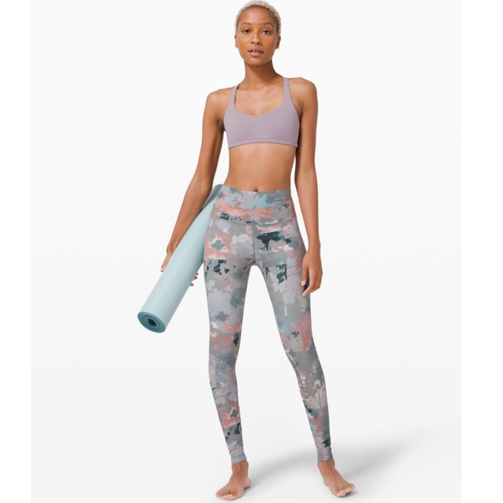 8 / EUC Lululemon Align Pant 28" Untamed Nature Multi